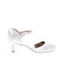Badgley Mischka White Heels Size 9 - photo 1