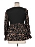 Shein Curve 100% Polyester Black Long Sleeve Blouse Size 14 Plus (1) - photo 2
