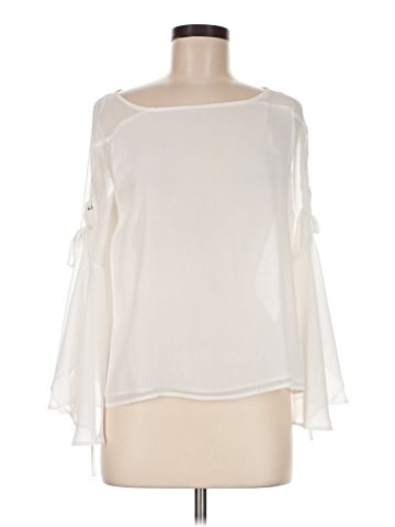 Topshop Long Sleeve Blouse (view 1)