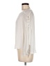 Topshop 100% Polyester Ivory Long Sleeve Blouse Size 6 - photo 5