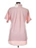 Cellabie Color Block Pink Short Sleeve Blouse Size XL - photo 2