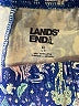 Lands' End Print Blue Active Pants Size XL (kids) - photo 3