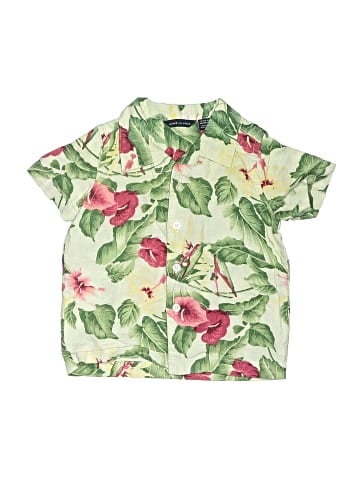 Janie and Jack Short Sleeve Button-Down Shirt (view 1)
