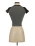 Brandy Melville Gray Short Sleeve Turtleneck Size S - photo 2