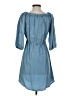 Splendid 100% Lyocell Solid Blue Casual Dress Size XS - photo 2