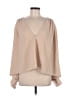 prologue 100% Polyester Tan 3/4 Sleeve Blouse Size L - photo 1