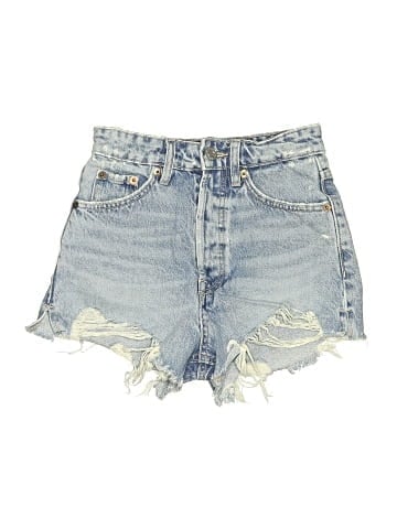 Zara Denim Shorts (view 1)