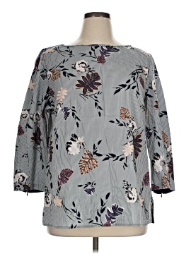 Lafayette 148 New York 3/4 Sleeve Blouse (view 1)