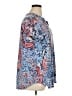 Westport Paisley Blue Short Sleeve Blouse Size 1X - photo 4