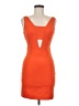 Topshop Orange Cocktail Dress Size 6 - photo 1