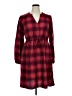 Knox Rose Plaid Red Casual Dress Size XL - photo 1