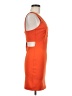 Topshop Orange Cocktail Dress Size 6 - photo 4