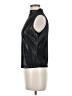 Creative Design Works Metallic Black Sleeveless Blouse Size M - photo 5