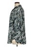Roz & Ali 100% Polyester Paisley Green Long Sleeve Blouse Size XL - photo 5