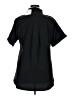 Cellabie Solid Black Short Sleeve Button-Down Shirt Size XL - photo 2