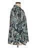 Roz & Ali 100% Polyester Paisley Green Long Sleeve Blouse Size XL - photo 4