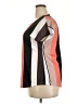 Unbranded Color Block Black Short Sleeve Blouse Size XXL - photo 5