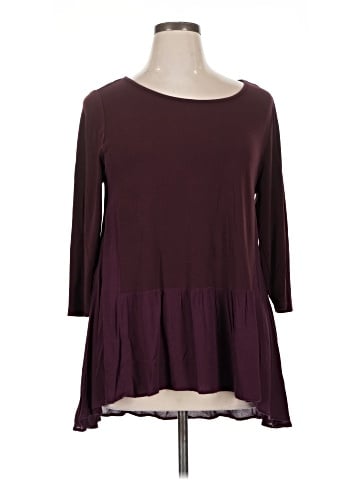 Lane Bryant Outlet 3/4 Sleeve Top (view 1)
