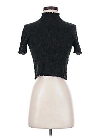 Topshop Short Sleeve Turtleneck (view 1)