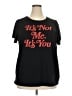 Torrid Black Short Sleeve T-Shirt Size 3X Plus (3) - photo 1