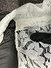 Elie Ivory Long Sleeve Blouse Size S - photo 7