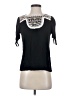 Jodifl 100% Rayon Black Short Sleeve Top Size S - photo 1