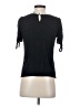 Jodifl 100% Rayon Black Short Sleeve Top Size S - photo 2