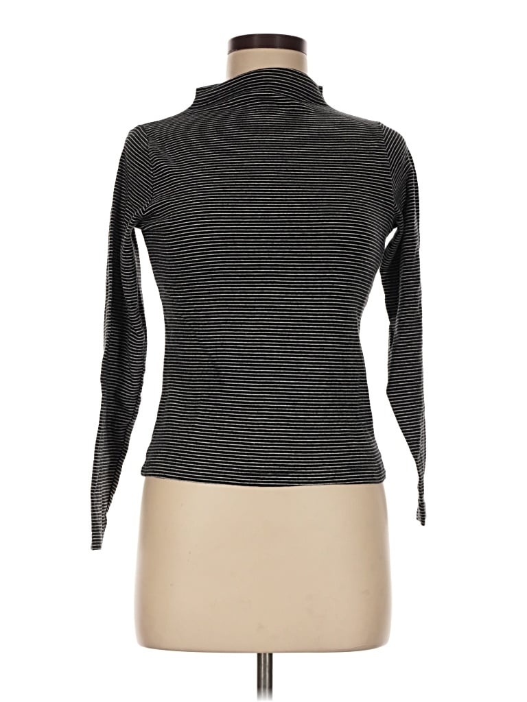 Pre-owned Mng Long Sleeve Turtleneck In Gray