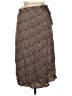 Urban Romantics 100% Rayon Animal Print Brown Casual Skirt Size M - photo 1