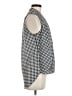 Kay Celine 100% Polyester Houndstooth Black Sleeveless Blouse Size M - photo 4