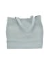 Mila 100% Leather Solid Gray Leather Tote One size - photo 2