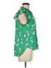 MELLODAY Green Short Sleeve Blouse Size M - photo 4