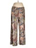 Monroe and Main Paisley Brown Casual Pants Size 1X - photo 1