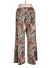 Monroe and Main Paisley Brown Casual Pants Size 1X - photo 2