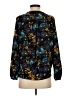 Harlowe & Graham Blue 3/4 Sleeve Blouse Size S - photo 2