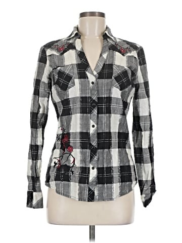 Shyanne Long Sleeve Button-Down Shirt (view 1)