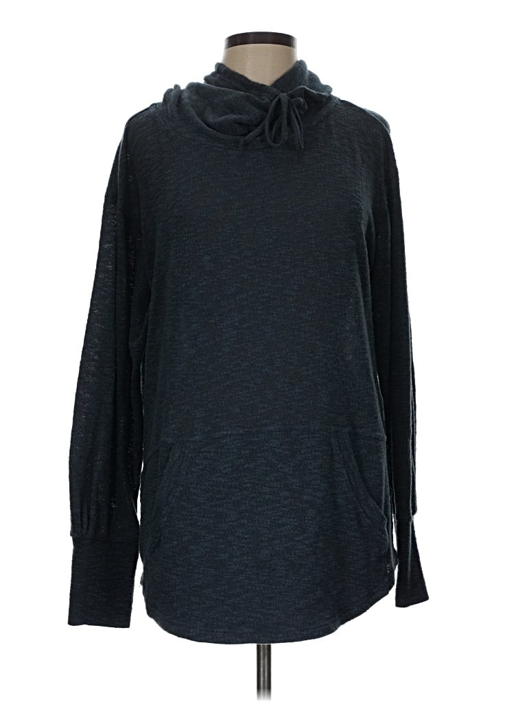 Pre-owned Prana Pullover Sweater In Black