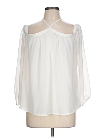 Naked Zebra 3/4 Sleeve Blouse (view 1)