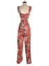 MNG Basics Paisley Red Jumpsuit Size XS - photo 2