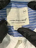 Unsubscribed 100% Cotton Stripes Blue Long Sleeve Button-Down Shirt Size XXS - photo 7
