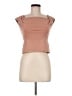 Deletta Tan Short Sleeve Top Size M - photo 1