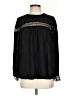 Ro & De 100% Rayon Black Long Sleeve Blouse Size S - photo 1