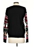 Poof Apparel Print Black Pullover Sweater Size S - photo 2