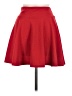 Unbranded Solid Red Casual Skirt Size M - photo 1