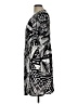Chico's Graphic Black Casual Dress Size Lg (2) - photo 5