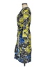 BCBGMAXAZRIA Print Blue Cocktail Dress Size M - photo 5