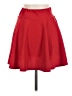 Unbranded Solid Red Casual Skirt Size M - photo 2