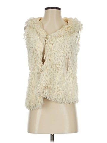 Peace + Love Faux Fur Vest (view 1)