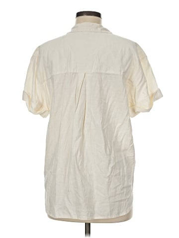 Madewell Linen-Blend Swenson Popover Shirt (view 2)