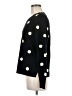 J.Crew 100% Cashmere Polka Dots Black Cashmere Pullover Sweater Size M - photo 5